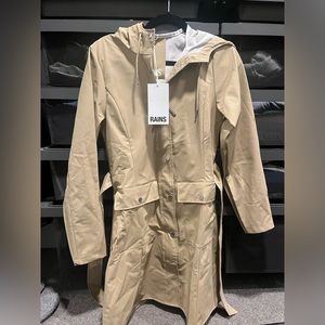 Rains trench rain coat